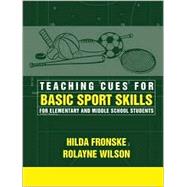 Teaching Cues for Basic Sport Skills for Elementary and Middle School Students
