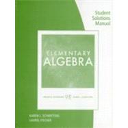 Student Solutions Manual for Kaufmann/Schwitters' Elementary Algebra, 9th
