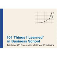 101 Things I Learned (Tm) in Business School