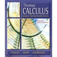 Thomas' Calculus, Early Transcendentals, Media Upgrade