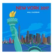 New York 2017 Calendar