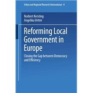 Reforming Local Government in Europe