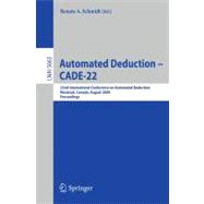 Automated Deduction - Cade-22