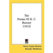The Poems Of H. C. Bunner