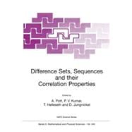 Difference Sets, Sequences and Their Correlation Properties: Proceedings of the NATO Advanced Study Institute on Difference Sets, Sequence and Their Correlation Properties, Bad Winsheim, 2-14 August 1998