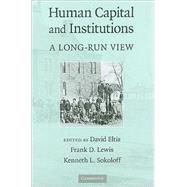 Human Capital and Institutions: A Long-Run View