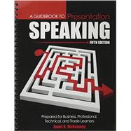 A Guide to Presentation Speaking