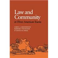 Law and Community in Three American Towns