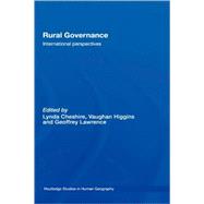 Rural Governance: International Perspectives