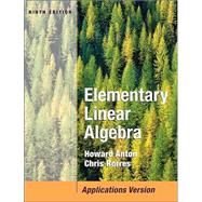 Elementary Linear Algebra with Applications, 9th Edition