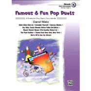 Famous and Fun Pop Duets : 8 Duets for One Piano, Four Hands