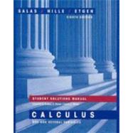 Student Solutions Manual to Accompany Calculus: One and Several Variables
