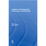 A History of Developmental Psychology in Autobiography