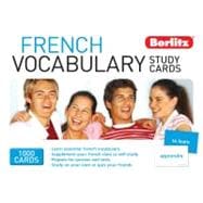 Berlitz Language - French Vocabulary Study Cards