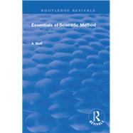 Essentials of Scientific Method