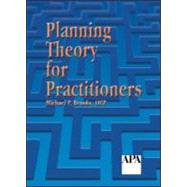 Planning Theory for Practitioners,9781884829598