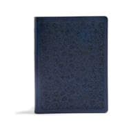 CSB Life Connections Study Bible, Navy LeatherTouch, Indexed For Personal or Small Group Study