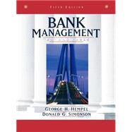 Bank Management Text and Cases