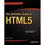 The Definitive Guide to Html5