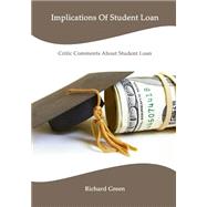 Implications of Student Loan