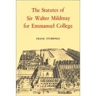 The Statutes of Sir Walter Mildmay,9780521019606