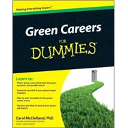 Green Careers For Dummies