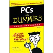 PCs For Dummies<sup>®</sup> Quick Reference, 3rd Edition