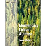 Elementary Linear Algebra, 9th Edition