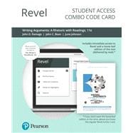 Revel for Writing Arguments A Rhetoric with Readings Plus The Writer's Handbook -- Combo Access Card