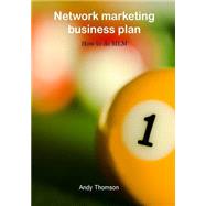 Network Marketing Business Plan