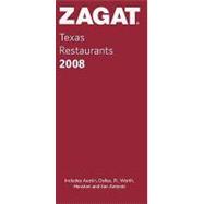 Zagat Texas Restaurants 2008