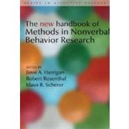 The New Handbook of Methods in Nonverbal Behavior Research