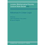 Advances in Linear Logic,9780521559614
