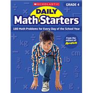Daily Math Starters: Grade 4 180 Math Problems for Every Day of the School Year