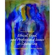 Ethical, Legal, and Professional Issues in Counseling, Updated