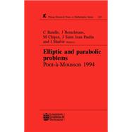 Elliptic and Parabolic Problems: Pont-A-Mousson 1994, Volume 325