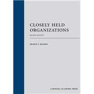 Closely Held Organizations, Second Edition,9781531019617