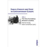 Family, Kinship and State in Contemporary Europe