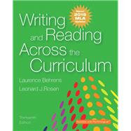 Writing and Reading Across the Curriculum, Books a la Carte Edition