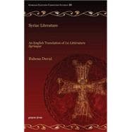 Syriac Literature: An English Translation of La Litterature Syriaque