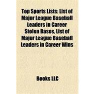 Top Sports Lists : List of Major League Baseball Leaders in Career Stolen Bases
