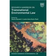 Research Handbook on Transnational Environmental Law