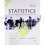 Bundle: Statistics for Management and Economics, Loose-leaf Version, 11th + Aplia, 2 terms Printed Access Card