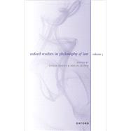 Oxford Studies in Philosophy of Law Volume 5