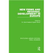 New Firms and Regional Development in Europe