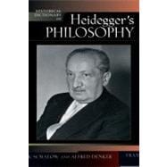 Historical Dictionary of Heidegger's Philosophy