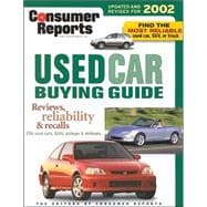 Consumer Reports Used Car Buying Guide 2002