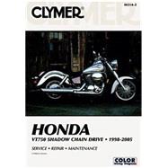 Clymer Honda Vt750 Shadow Chain Drive 1998-2005