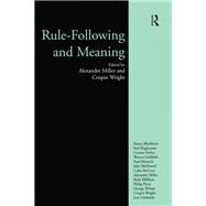 Rule-following and Meaning