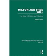 Milton and Free Will